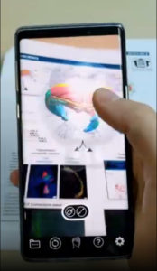 ScholAR App für Augmented Reality von Studien und Inforgrafiken